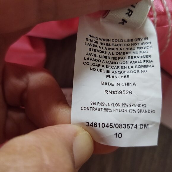 NWT Trina Turk Swim & Spa Collection Ombre Openwork Overlay One Piece Swimsuit - Picture 16 of 16